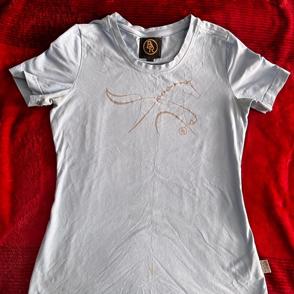 Light blue T shirt